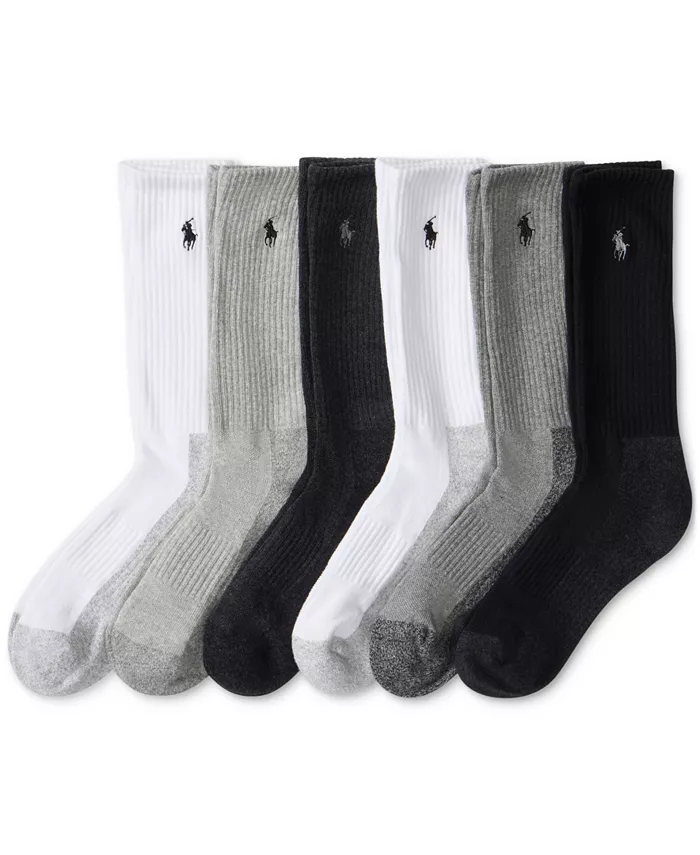 Мужские носки Performance Crew, 6 пар Polo Ralph Lauren, белый
Мужские носки Performance Crew, 6 пар Polo Ralph Lauren, белый