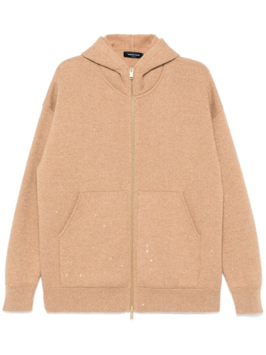 Fabiana Filippi худи с пайетками, нейтральный цвет
Fabiana Filippi худи с пайетками, нейтральный цвет