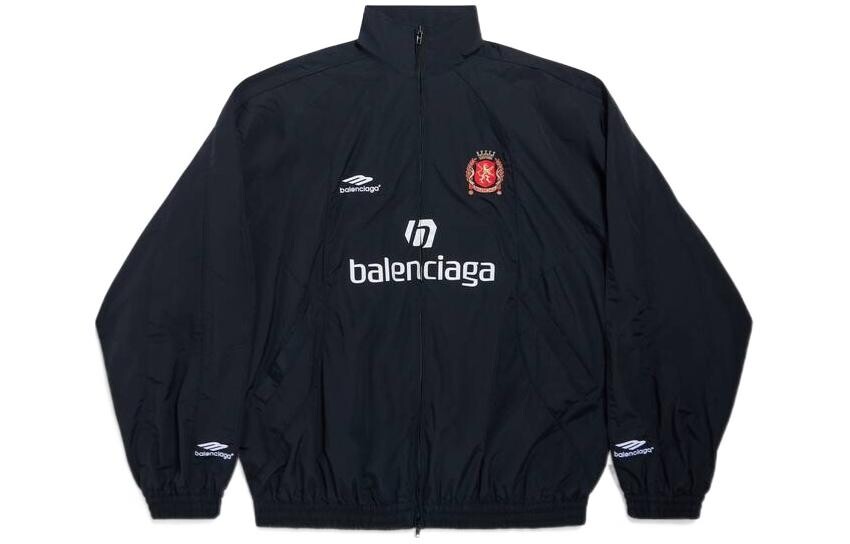 Куртка мужская Balenciaga с логотипом, черный / белый
Куртка мужская Balenciaga с логотипом, черный / белый