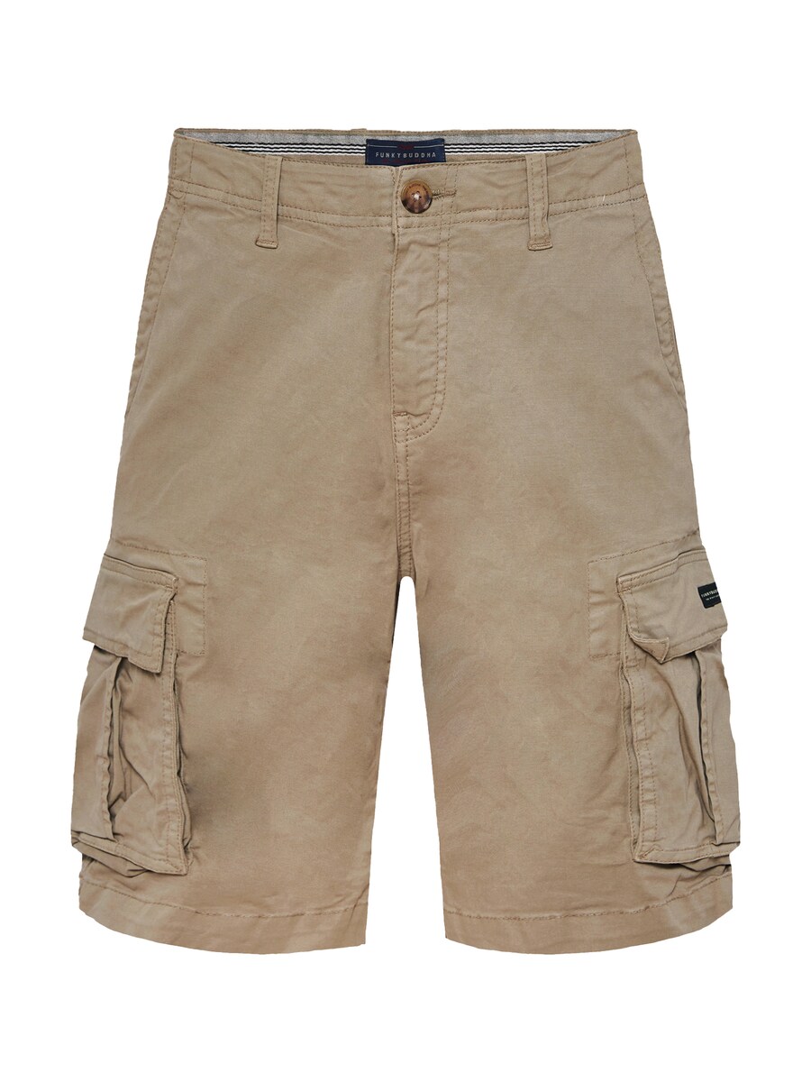 Обычные брюки-карго Funky Buddha, бежевый
Обычные брюки-карго Funky Buddha, бежевый