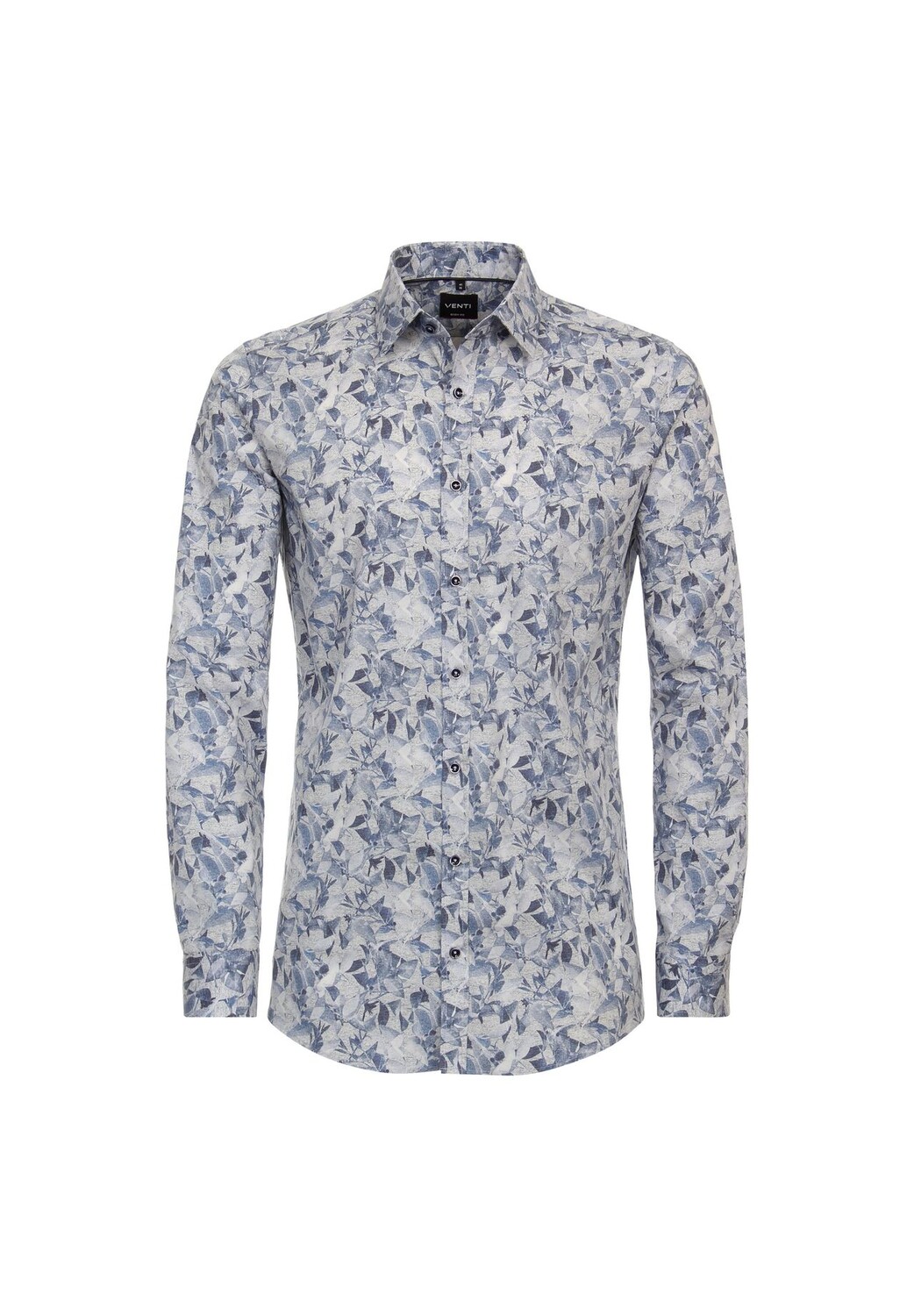 Мужская деловая рубашка с принтом, облегающая боди Venti, цвет Mittelblau
Мужская деловая рубашка с принтом, облегающая боди Venti, цвет Mittelblau