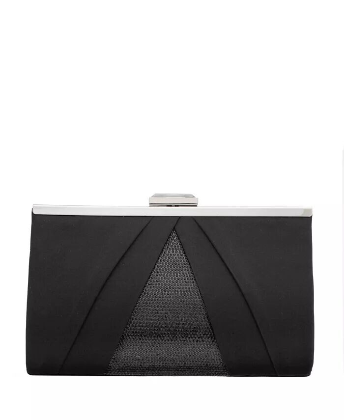 Женский плиссированный клатч Stain Crystal Frame Nina, черный
Женский плиссированный клатч Stain Crystal Frame Nina, черный