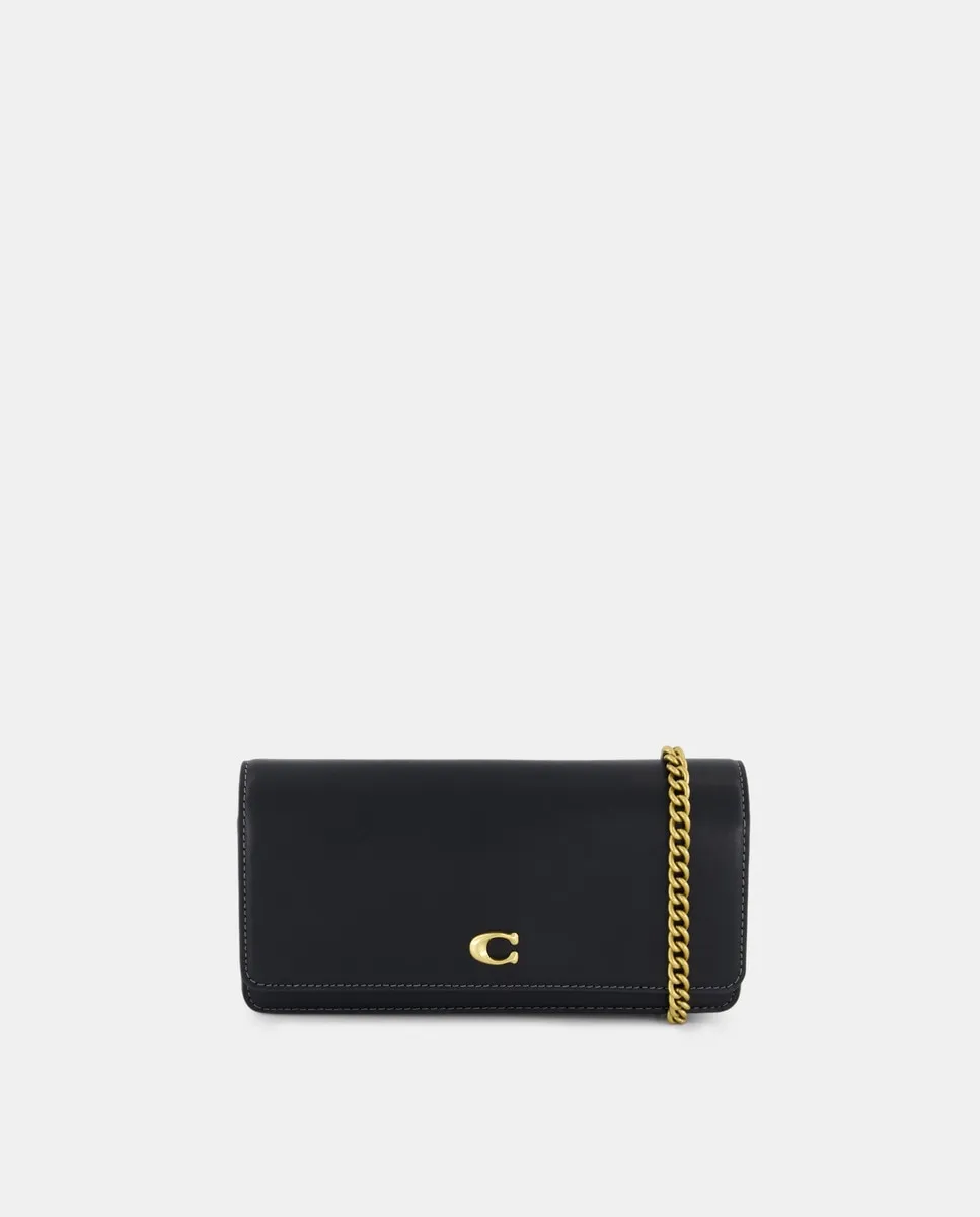 Клатч с цепочкой Coach, черный
Клатч с цепочкой Coach, черный