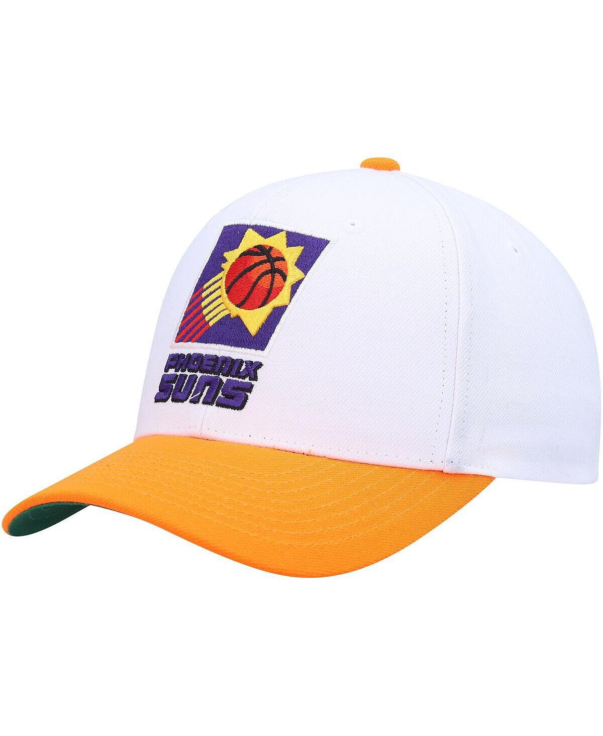Мужская белая, оранжевая кепка Phoenix Suns Hardwood Classics Core 2-Tone 2.0 Pro Snapback Mitchell & Ness
Мужская белая, оранжевая кепка Phoenix Suns Hardwood Classics Core 2-Tone 2.0 Pro Snapback Mitchell & Ness