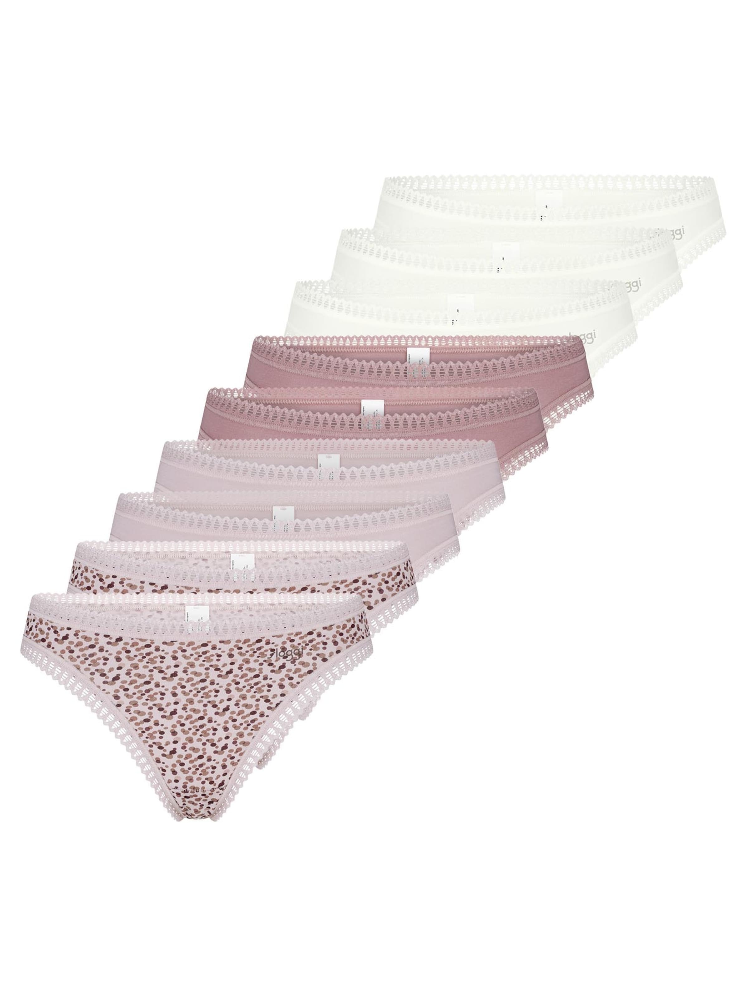 SLOGGI Трусы-стринги 'GO Crush' в крапчатом розовом цвете
SLOGGI Трусы-стринги 'GO Crush' в крапчатом розовом цвете