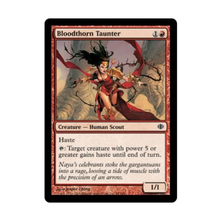 CCG Насмешка Кровавых Шипов (C) (Рольга), MTG - Shards of Alara
CCG Насмешка Кровавых Шипов (C) (Рольга), MTG - Shards of Alara