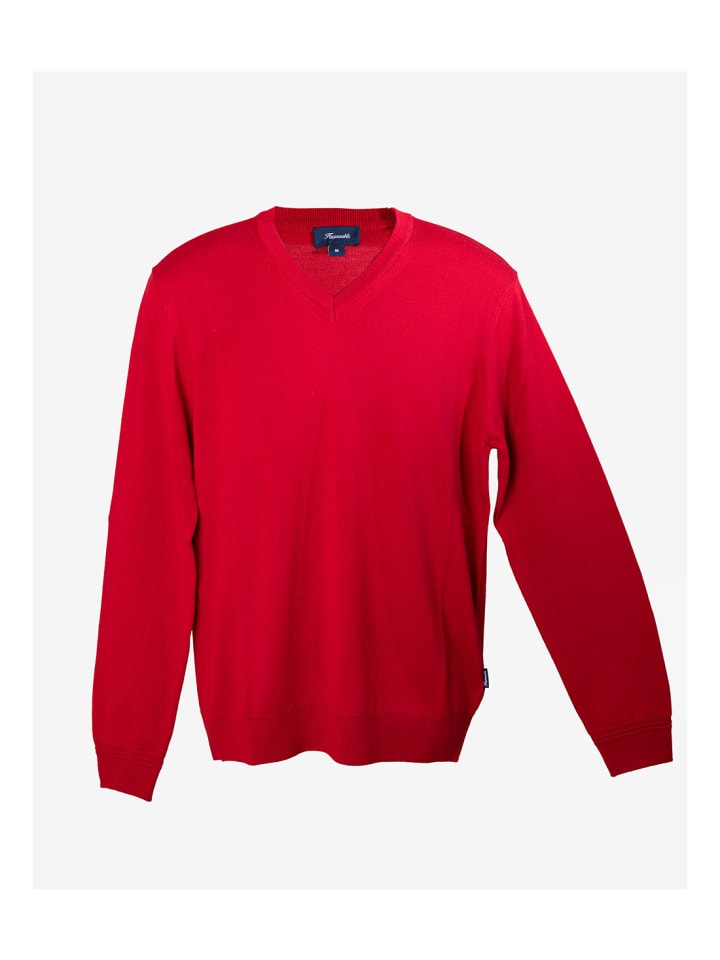 Свитер красного цвета Faconnable
Свитер красного цвета Faconnable