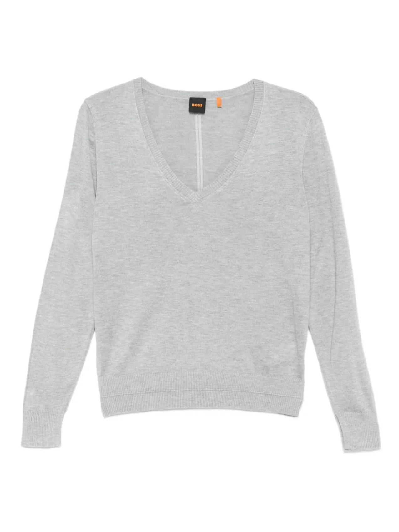 Футболка BOSS с V-образным вырезом, серый
Футболка BOSS с V-образным вырезом, серый