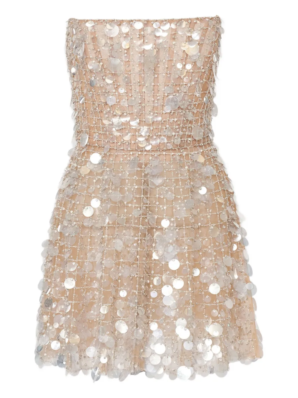 Платье мини с пайетками Carolina Herrera, нейтральный
Платье мини с пайетками Carolina Herrera, нейтральный