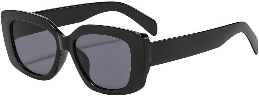 Винтажные квадратные солнцезащитные очки для женщин – модные очки с толстой оправой, защита от УФ-излучения UV400, ретро-градиентные солнцезащитные очки MAZNVISO, Black
Винтажные квадратные солнцезащитные очки для женщин – модные очки с толстой оправой, защита от УФ-излучения UV400, ретро-градиентные солнцезащитные очки MAZNVISO, Black