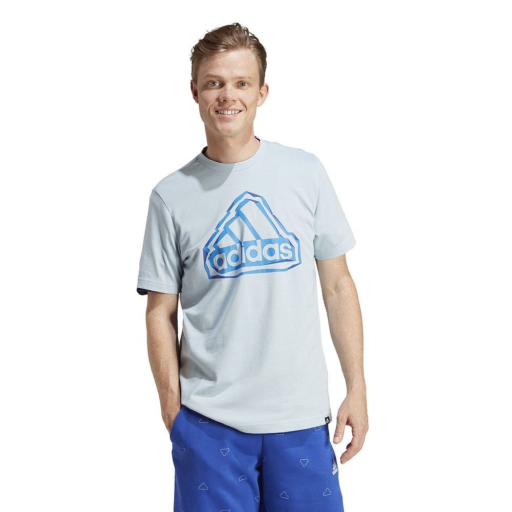 Мужская футболка с рисунком adidas Folded Badge Sportswear Adidas, цвет Wonder Blue
Мужская футболка с рисунком adidas Folded Badge Sportswear Adidas, цвет Wonder Blue