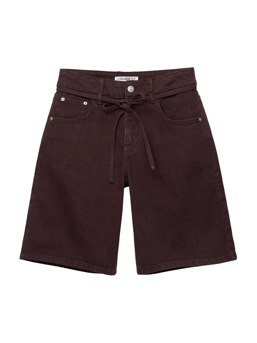 Обычные джинсы Pull&Bear, темно-коричневый
Обычные джинсы Pull&Bear, темно-коричневый