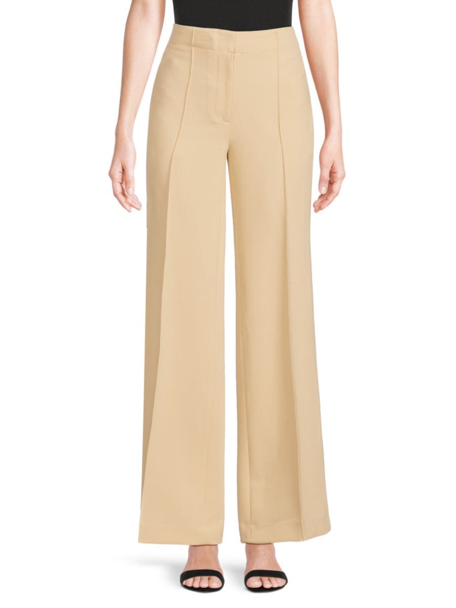 Широкие брюки со складками Karl Lagerfeld Paris, желто-коричневый
Широкие брюки со складками Karl Lagerfeld Paris, желто-коричневый