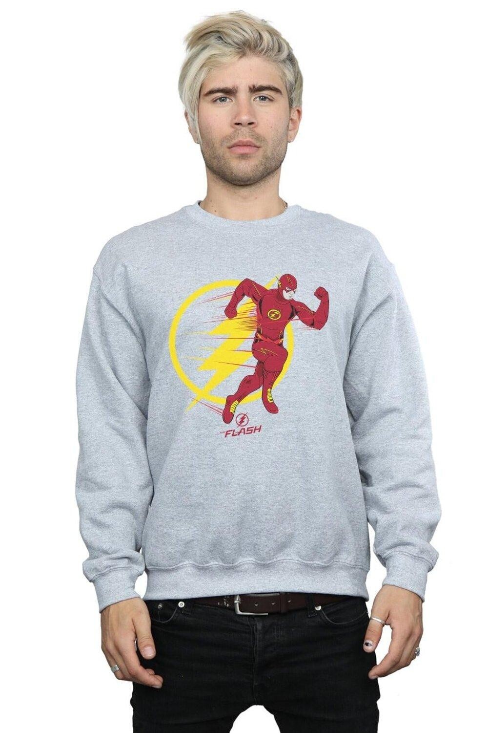 Толстовка с эмблемой The Flash Running DC Comics, серый
Толстовка с эмблемой The Flash Running DC Comics, серый