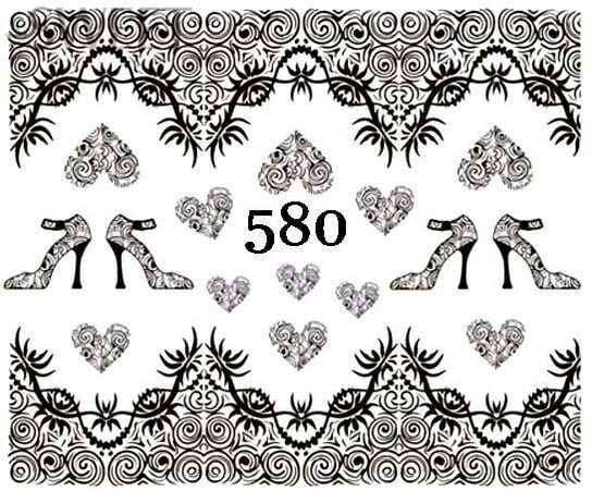 Водные наклейки для ногтей - №580, Raisin
Водные наклейки для ногтей - №580, Raisin