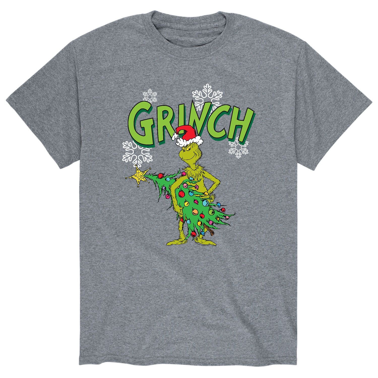 Мужская футболка Доктор Сьюз Гринч Licensed Character 
Мужская футболка Доктор Сьюз Гринч Licensed Character