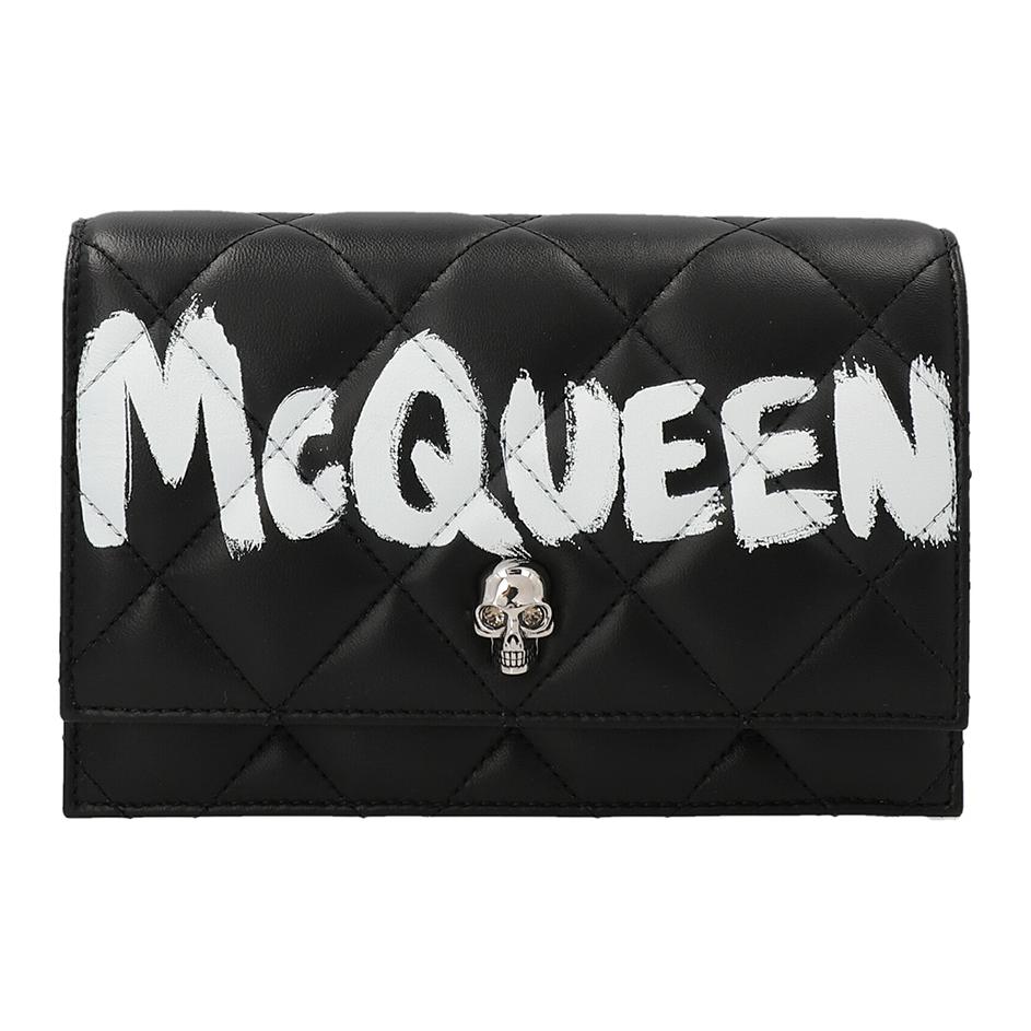 Alexander McQueen Квилтированная кросс-боди сумка с граффити логотипом
Alexander McQueen Квилтированная кросс-боди сумка с граффити логотипом