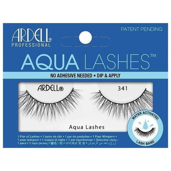 Накладные ресницы на полоске, 341 Черный Ardell, Aqua Lashes
Накладные ресницы на полоске, 341 Черный Ardell, Aqua Lashes