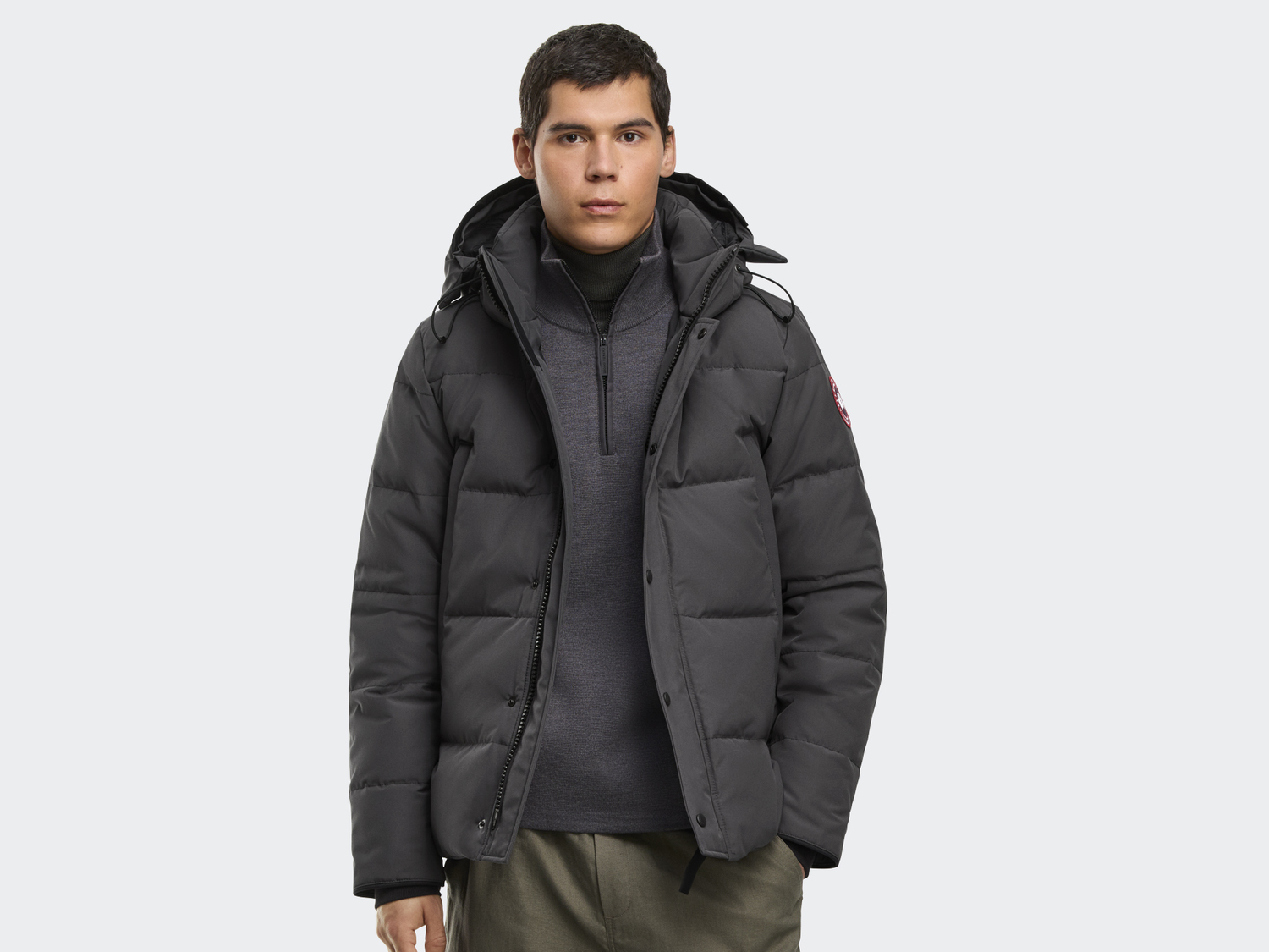 Парка Canada Goose Wyndham, Granite Grey
Парка Canada Goose Wyndham, Granite Grey