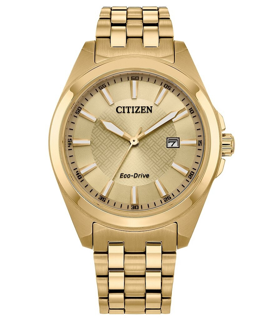 Мужские часы Citizen Peyten 41 мм с тремя стрелками, золотой браслет из нержавеющей стали, золотой
Мужские часы Citizen Peyten 41 мм с тремя стрелками, золотой браслет из нержавеющей стали, золотой