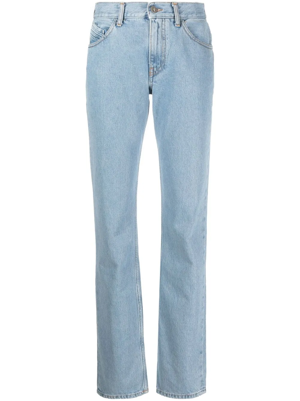 Узкие джинсы с завышенной талией The Attico, синий
Узкие джинсы с завышенной талией The Attico, синий