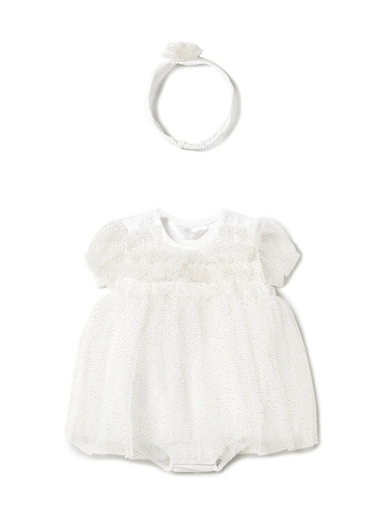 Элегантное платье обычного кроя 1659 Mayoral, бежевый 
Элегантное платье обычного кроя 1659 Mayoral, бежевый