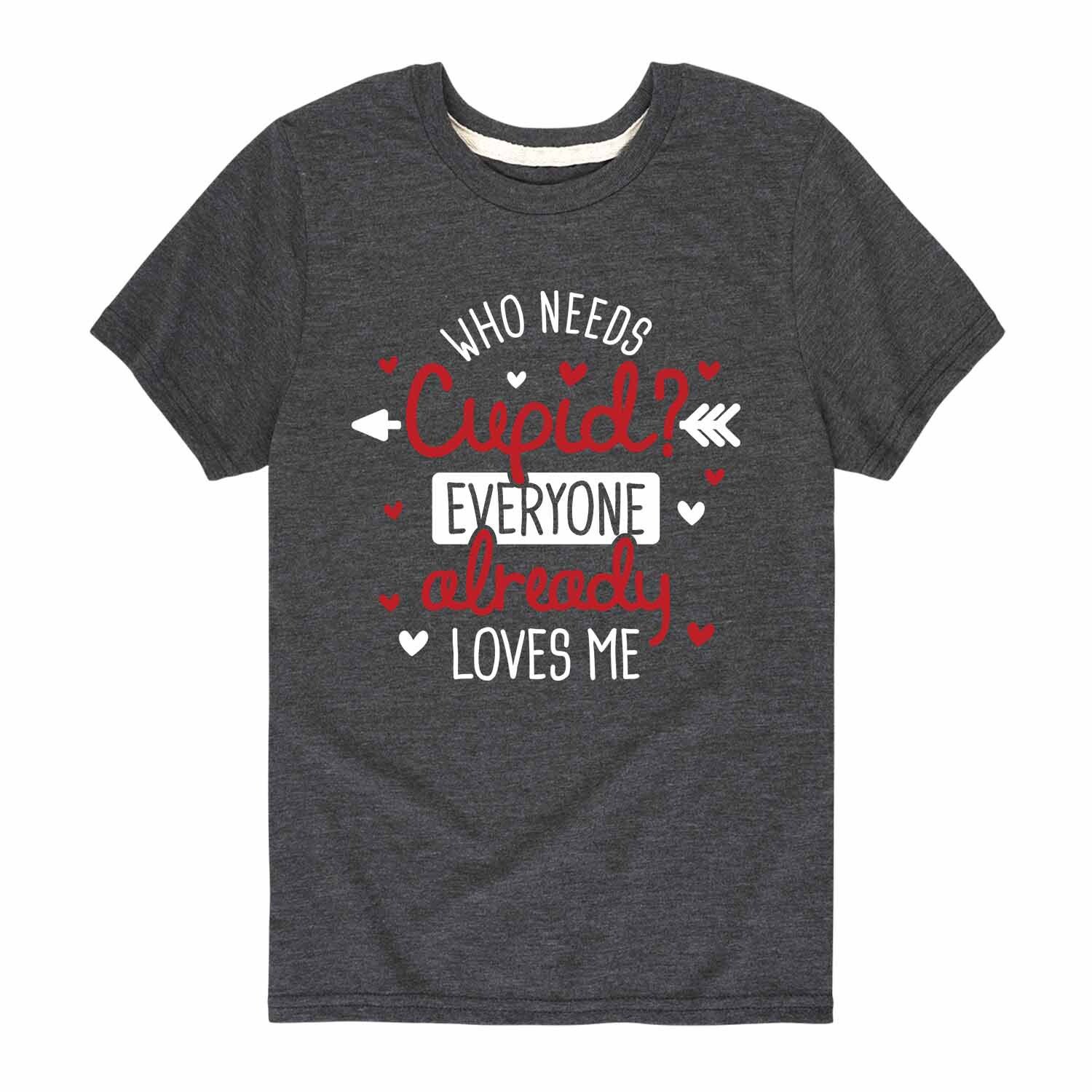 Футболка с рисунком Купидона для мальчиков 8–20 лет ко Дню святого Валентина Licensed Character
Футболка с рисунком Купидона для мальчиков 8–20 лет ко Дню святого Валентина Licensed Character