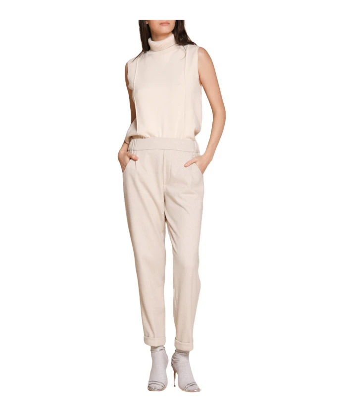 Клетчатые трикотажные брюки-чинос свободного кроя Mason'S, бежевый
Клетчатые трикотажные брюки-чинос свободного кроя Mason'S, бежевый