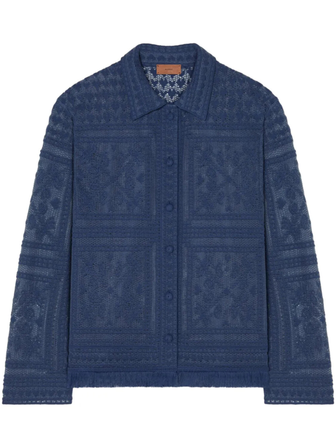 Alanui рубашка Kiss By The Book, синий
Alanui рубашка Kiss By The Book, синий