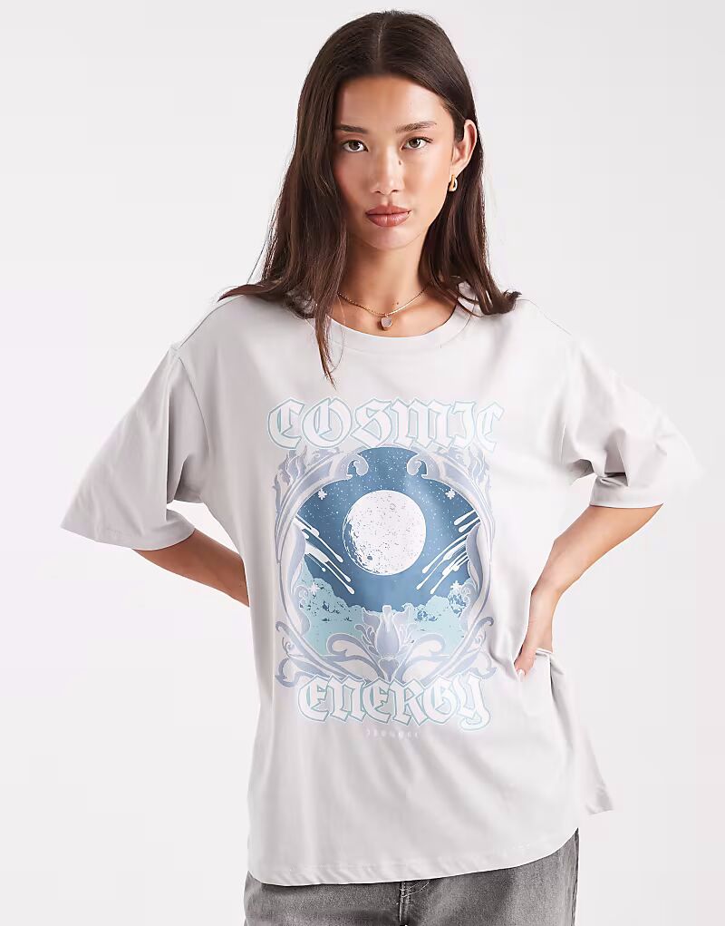 Футболка свободного кроя с космическим принтом темно-серого цвета Only, Серый, Футболка свободного кроя с космическим принтом темно-серого цвета Only
Футболка свободного кроя с космическим принтом темно-серого цвета Only, Серый, Футболка свободного кроя с космическим принтом темно-серого цвета Only