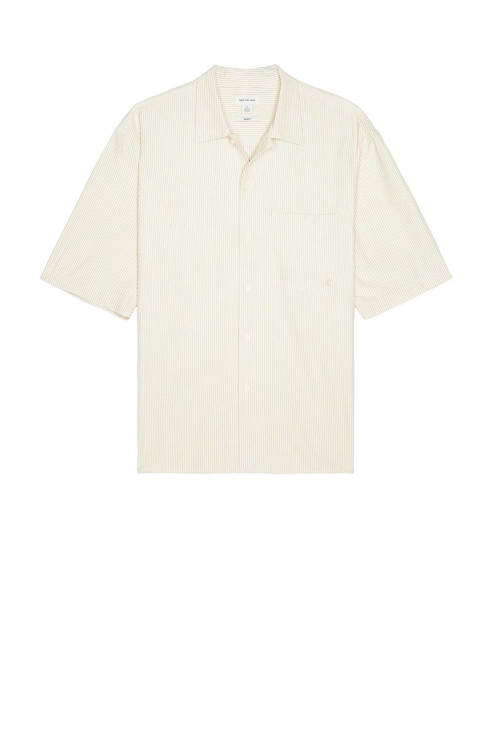 Рубашка в полоску с расслабленным кроем Calvin Klein, parsnip
Рубашка в полоску с расслабленным кроем Calvin Klein, parsnip