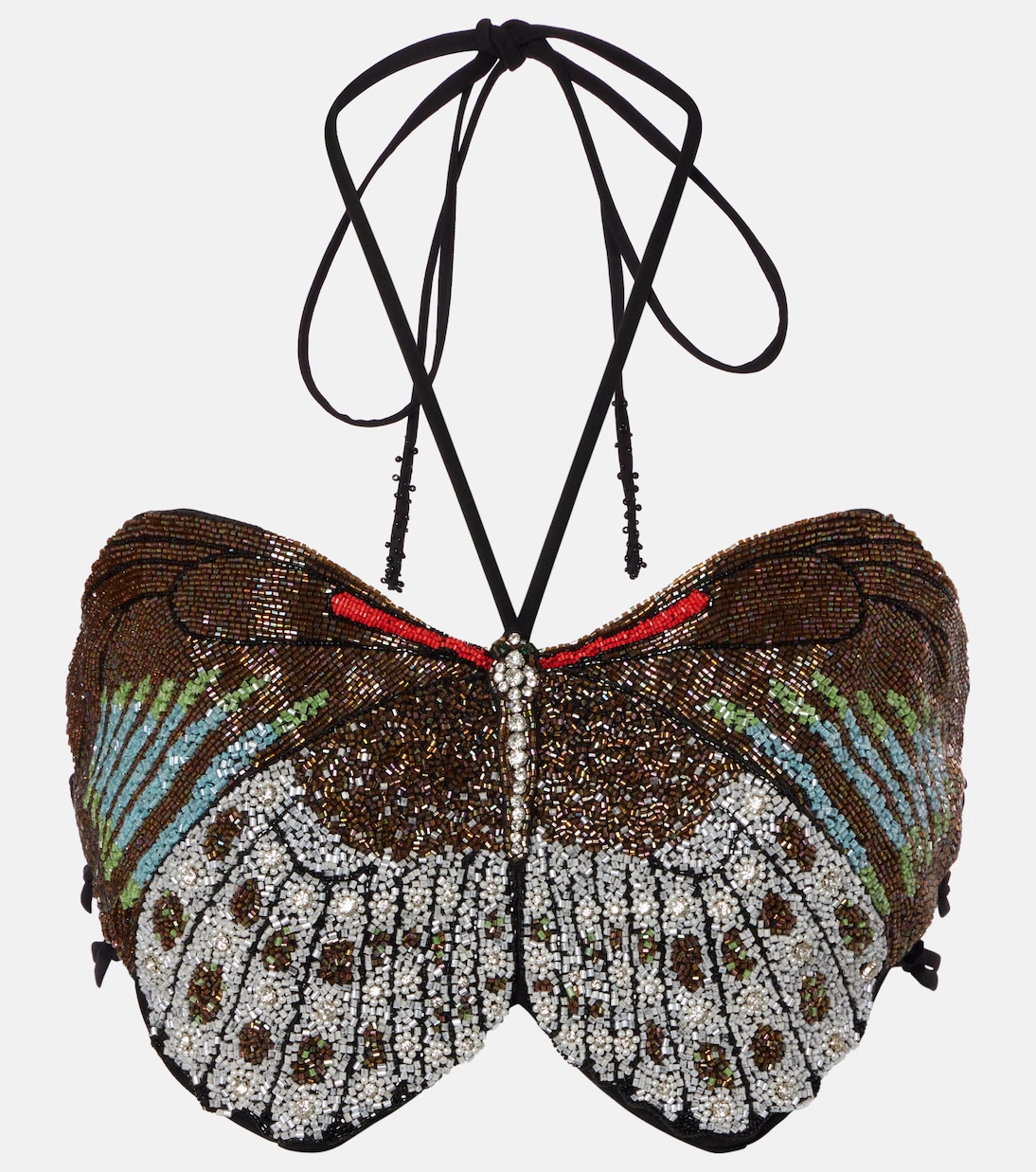 Кроп-топ Calypso с открытой спиной и декором Clio Peppiatt, черный
Кроп-топ Calypso с открытой спиной и декором Clio Peppiatt, черный