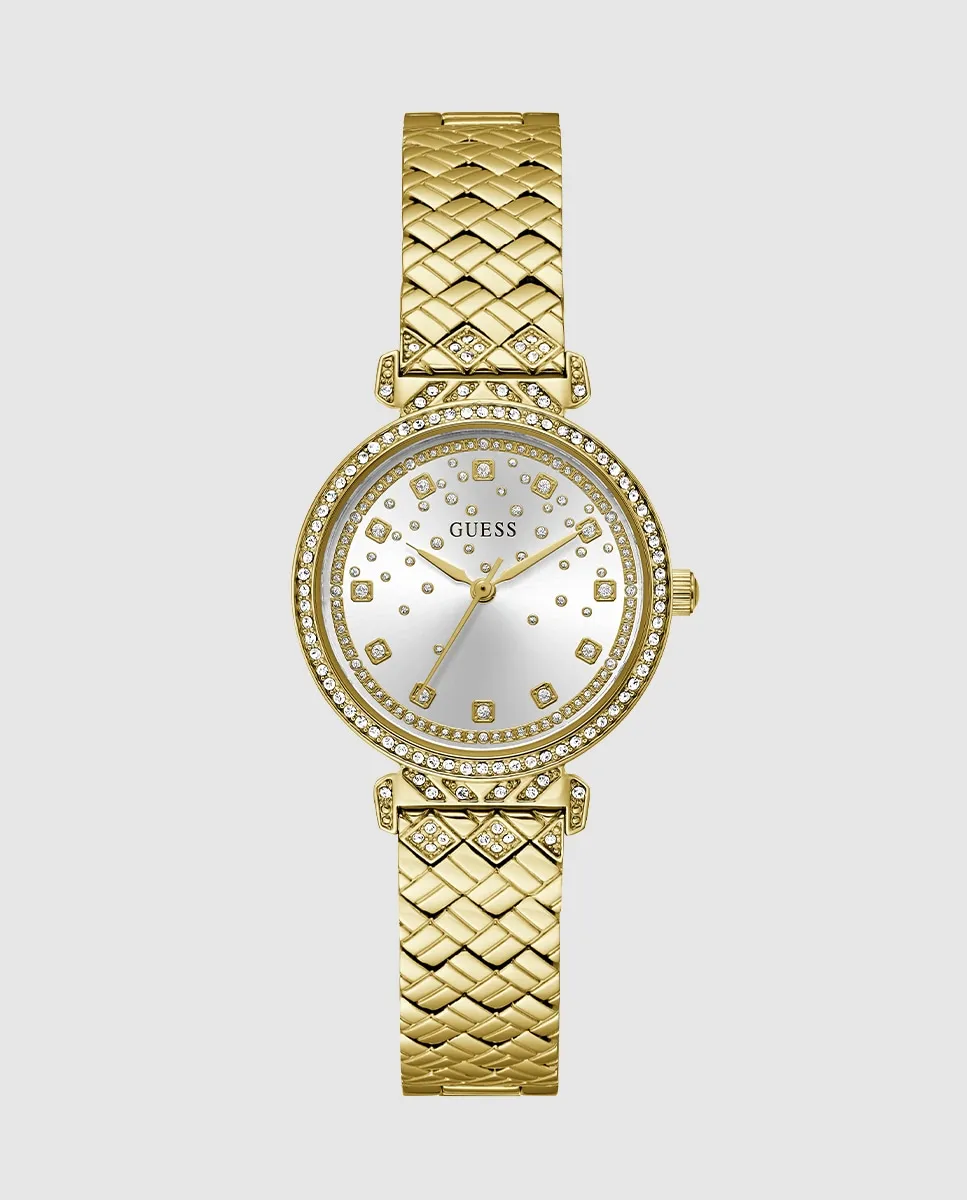 Женские часы Enchantment GW0763L2 из стали и золотого ремешка Guess
Женские часы Enchantment GW0763L2 из стали и золотого ремешка Guess