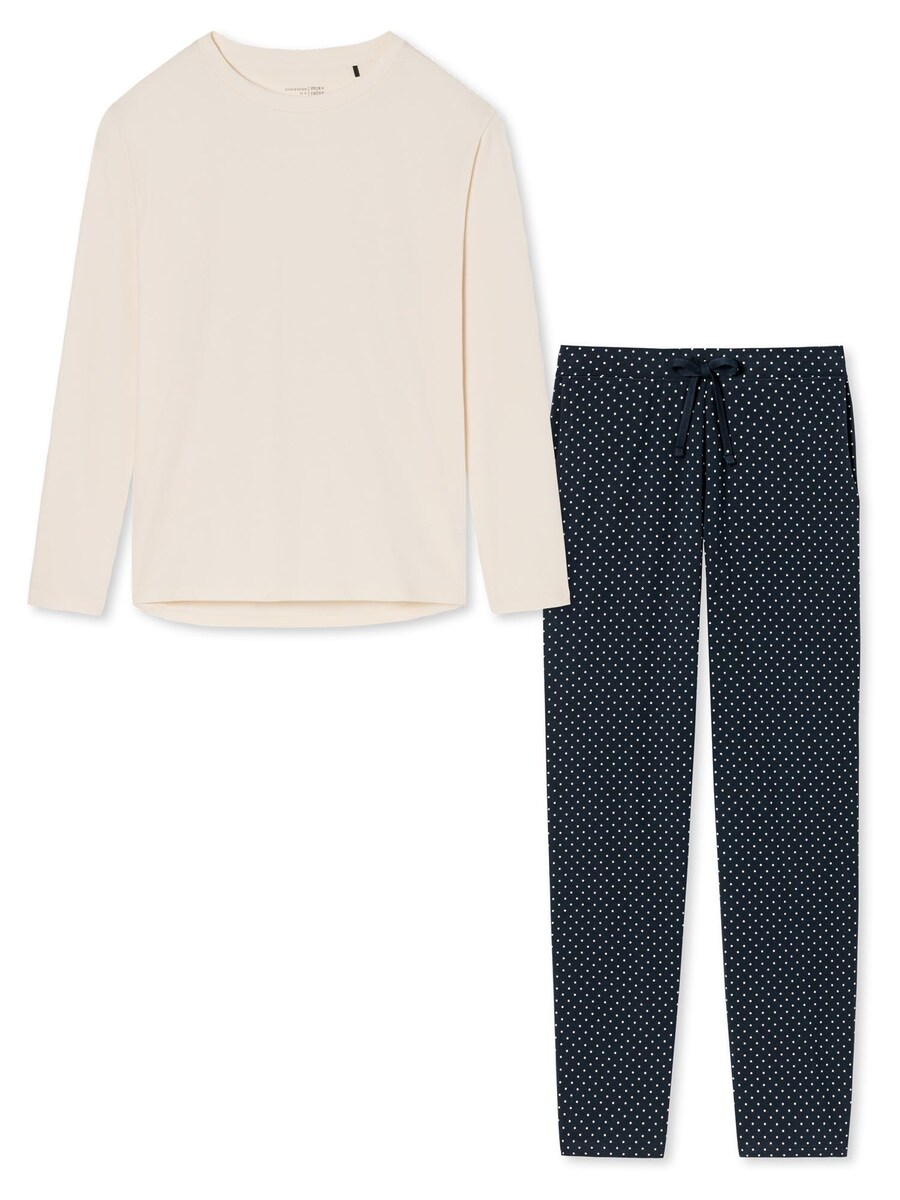 Пижама SCHIESSER Organic Cotton, от белого
Пижама SCHIESSER Organic Cotton, от белого