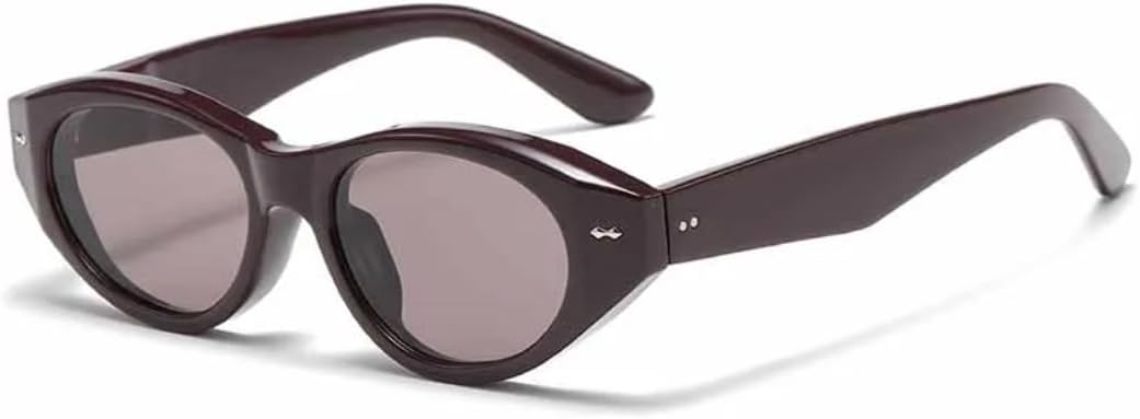 Солнцезащитные очки с защитой UV400 | Крупная овальная оправа "кошачий глаз" | Для женщин и мужчин, для занятий спортом на открытом воздухе и путешествий DSVIGF, Dark Red Tea
Солнцезащитные очки с защитой UV400 | Крупная овальная оправа "кошачий глаз" | Для женщин и мужчин, для занятий спортом на открытом воздухе и путешествий DSVIGF, Dark Red Tea