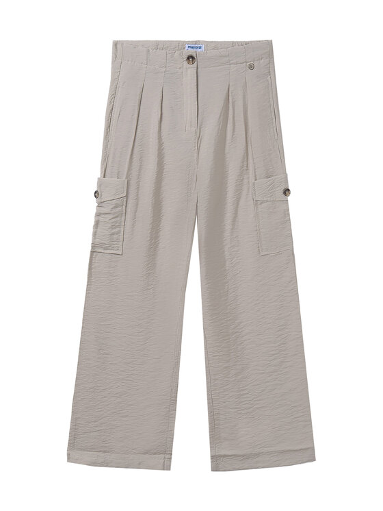 Брюки свободного покроя 6536 Mayoral, бежевый 
Брюки свободного покроя 6536 Mayoral, бежевый