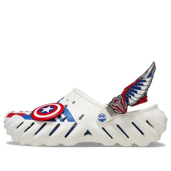 Сандалии x marvel echo clog 'captain america' Crocs, белый
Сандалии x marvel echo clog 'captain america' Crocs, белый