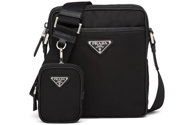 Нейлоновая сумка через плечо с сафьяновой кожей Классическая мужская черная PRADA
Нейлоновая сумка через плечо с сафьяновой кожей Классическая мужская черная PRADA