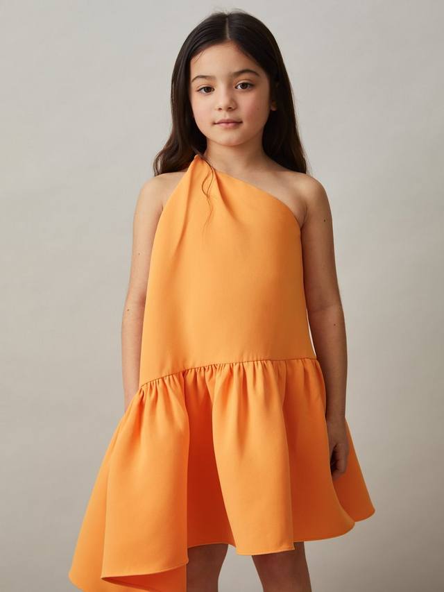Детское платье Railey с одним плечом и ярусами Reiss, Orange
Детское платье Railey с одним плечом и ярусами Reiss, Orange