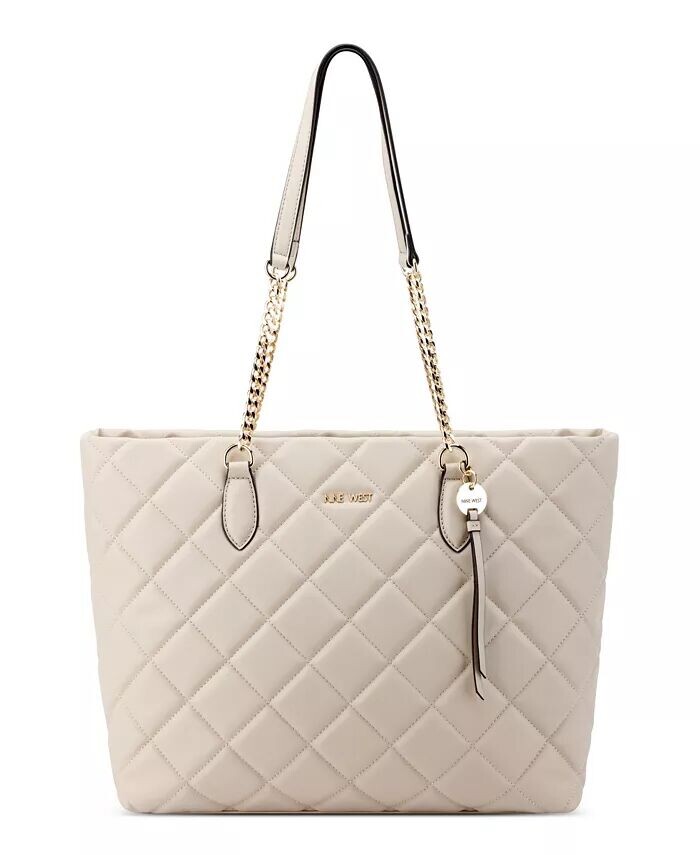 Сумка-тоут Meilani Top Zipper Nine West, коричневый/бежевый
Сумка-тоут Meilani Top Zipper Nine West, коричневый/бежевый