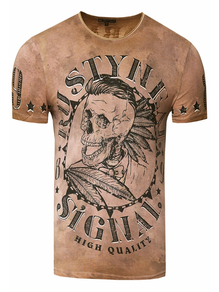 Выцветшая футболка с принтом черепа цвета кэмел Rusty Neal, Бежевый, Выцветшая футболка с принтом черепа цвета кэмел Rusty Neal
Выцветшая футболка с принтом черепа цвета кэмел Rusty Neal, Бежевый, Выцветшая футболка с принтом черепа цвета кэмел Rusty Neal