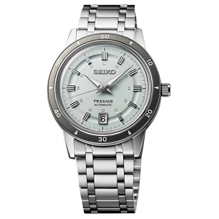 SEIKO Presage Series автоматический механический механизм часы на стальном браслете 39,5 мм унисекс зеленый циферблат
SEIKO Presage Series автоматический механический механизм часы на стальном браслете 39,5 мм унисекс зеленый циферблат