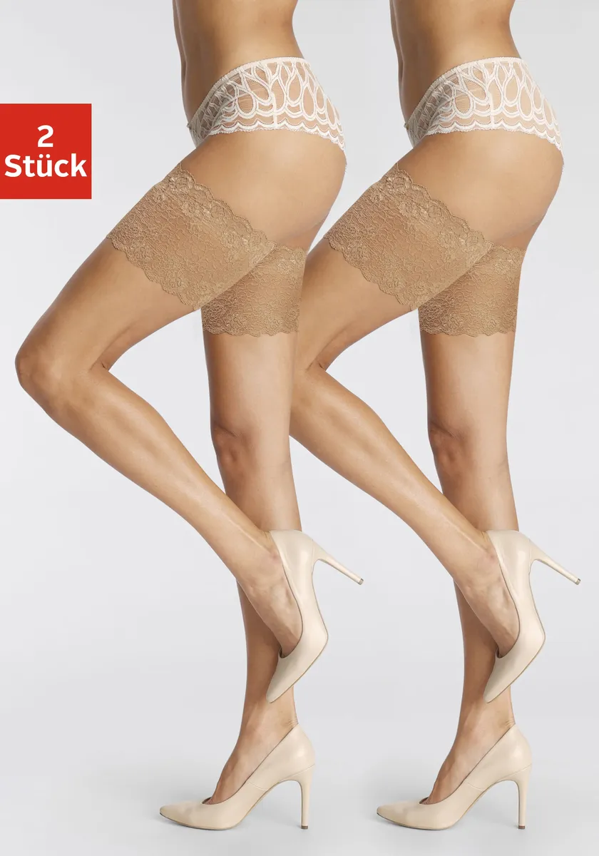 Подвязка Vivance (2 шт.), против натирания, цвет Puder
Подвязка Vivance (2 шт.), против натирания, цвет Puder