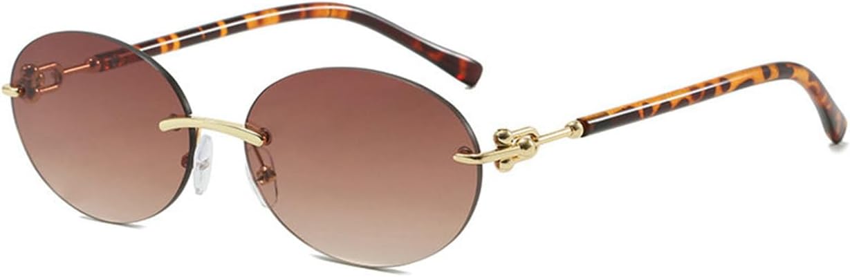 Солнцезащитные очки Willochra в стиле ретро, овальные, женские и мужские, без оправы, в стиле 90-х, маленькие, круглые, в металлической оправе, с защитой от УФ-излучения UV400, C5
Солнцезащитные очки Willochra в стиле ретро, овальные, женские и мужские, без оправы, в стиле 90-х, маленькие, круглые, в металлической оправе, с защитой от УФ-излучения UV400, C5