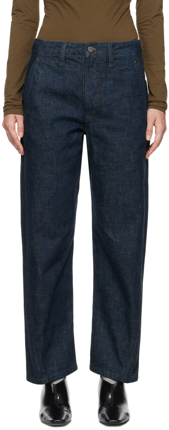 Джинсы индиго с высокой талией Curve LEMAIRE
Джинсы индиго с высокой талией Curve LEMAIRE