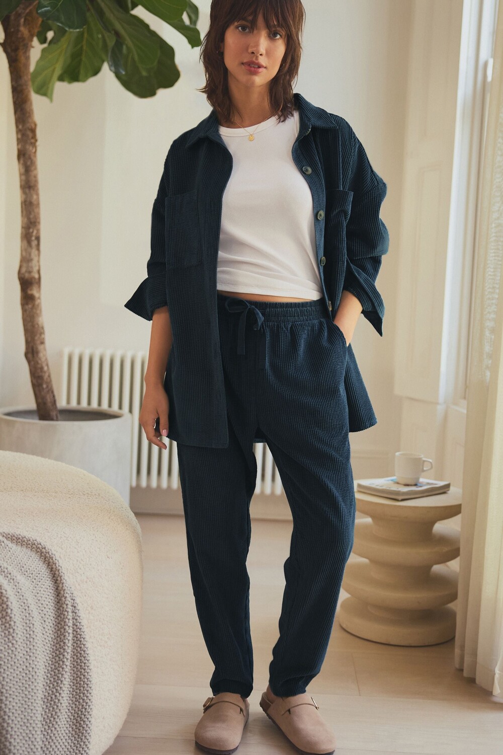 Джоггеры из шнура Next, синий
Джоггеры из шнура Next, синий