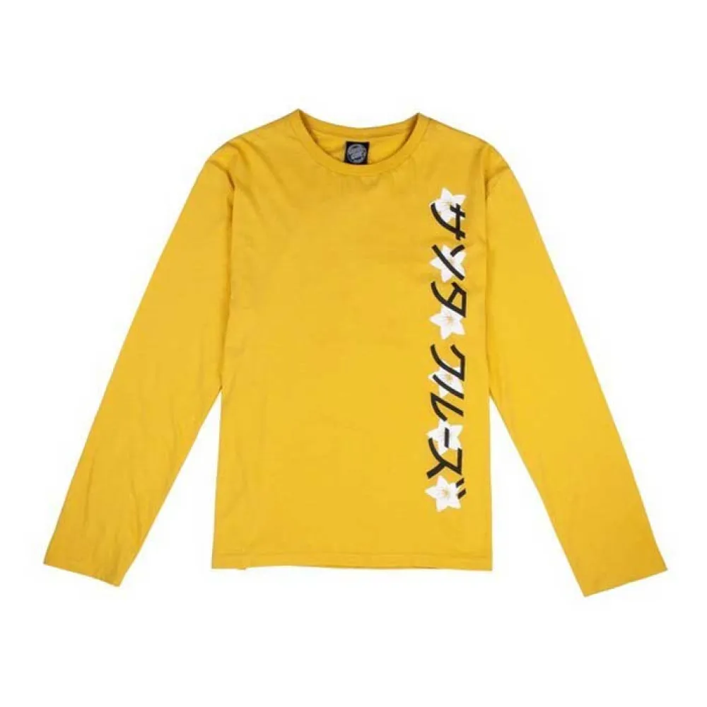 Футболка с длинным рукавом Santa Cruz Japanese blossom strip, желтый
Футболка с длинным рукавом Santa Cruz Japanese blossom strip, желтый