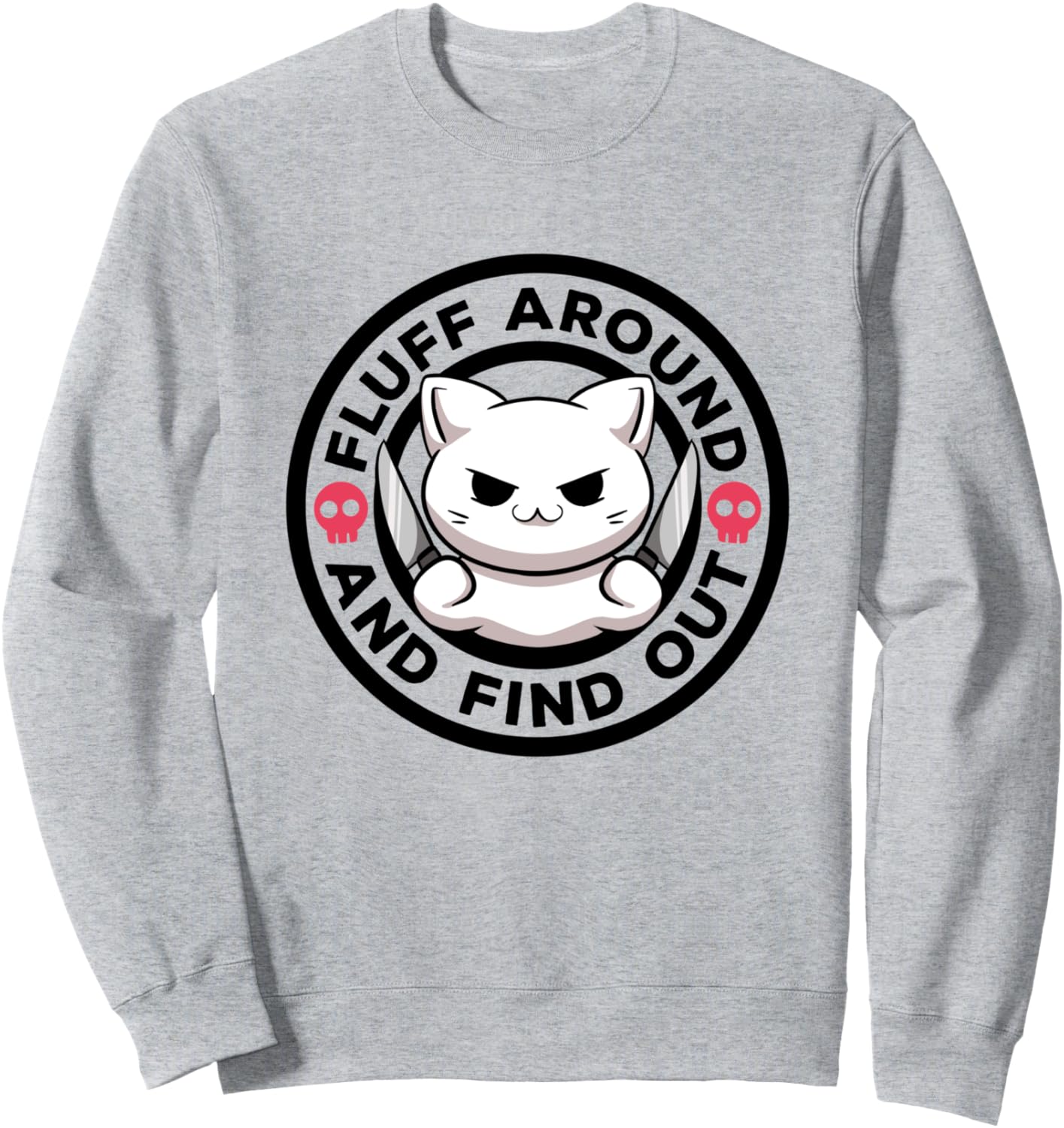 Поиграйте с котом и узнайте, что такое кошачья ирония и сарказм. Забавная толстовка с котом, серая Fluff Around And Find Out Cat Lover Sarcastic Cat, Серый, Поиграйте с котом и узнайте, что такое кошачья ирония и сарказм. Забавная толстовка с котом, серая
Поиграйте с котом и узнайте, что такое кошачья ирония и сарказм. Забавная толстовка с котом, серая Fluff Around And Find Out Cat Lover Sarcastic Cat, Серый, Поиграйте с котом и узнайте, что такое кошачья ирония и сарказм. Забавная толстовка с котом, серая