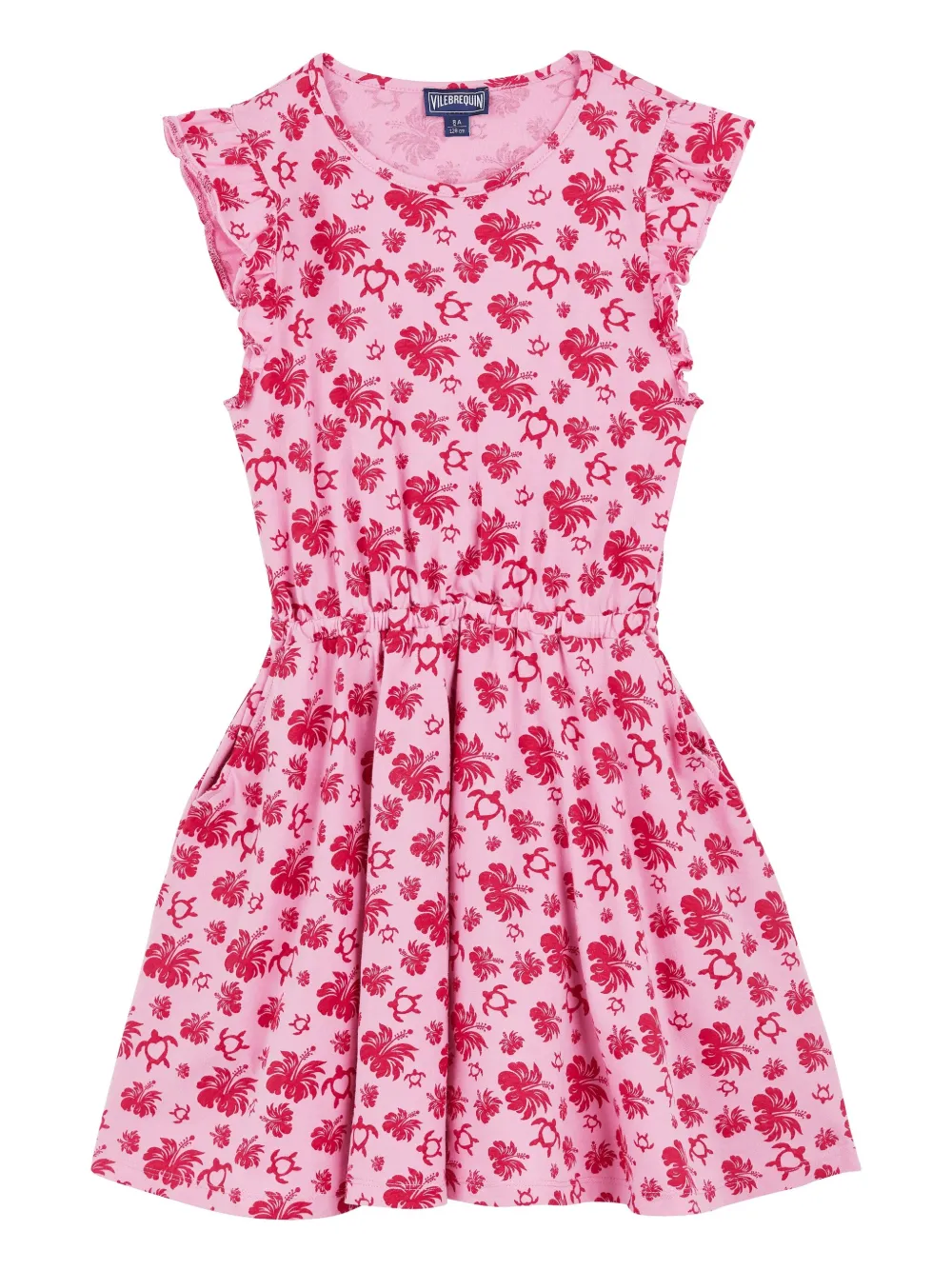 Платье мини с цветочным принтом Vilebrequin Kids, розовый
Платье мини с цветочным принтом Vilebrequin Kids, розовый