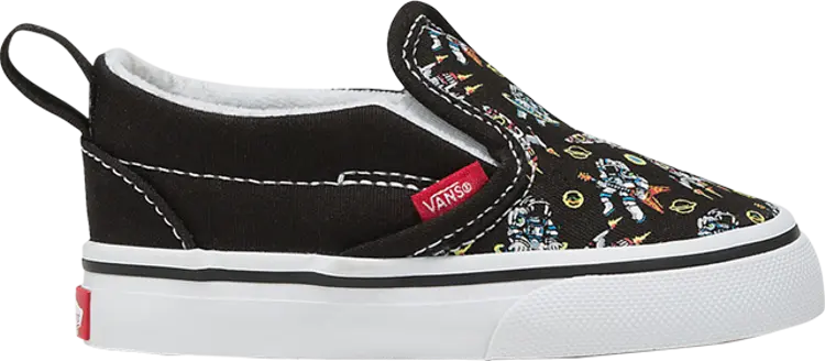 Кроссовки Slip-On V Toddler 'DJ Rocket Jam', черный
Кроссовки Slip-On V Toddler 'DJ Rocket Jam', черный